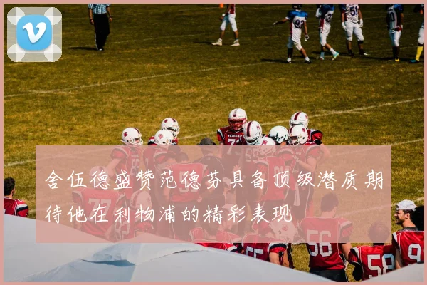 舍伍德盛赞范德芬具备顶级潜质期待他在利物浦的精彩表现